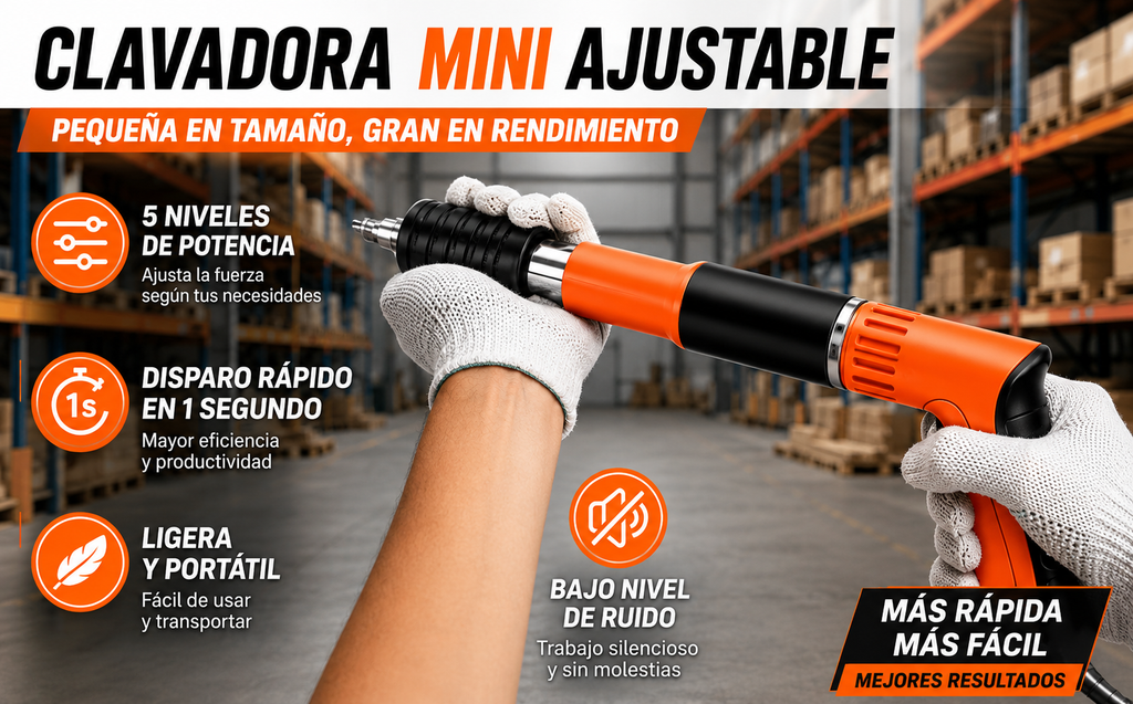 Pistola Clavos Acero Neumatica Clavadora ''POCAS UNIDADES DISPONIBLES''