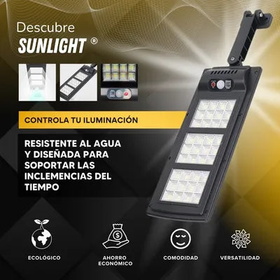 🔥 AHORRA HASTA 72% DE ENERGÍA - SUNLIGHT - Foco Mini Solar Para Exteriores