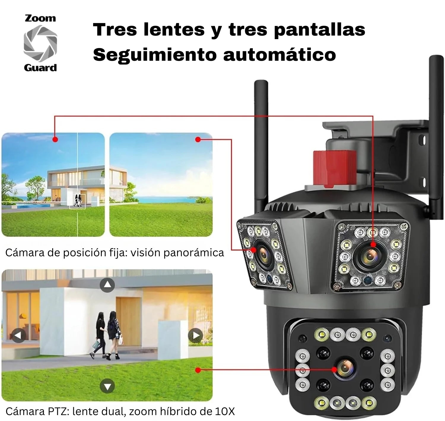 [PROMO] Zoom Guard - Cámara de Seguridad + Memoria ilimitada 🔥